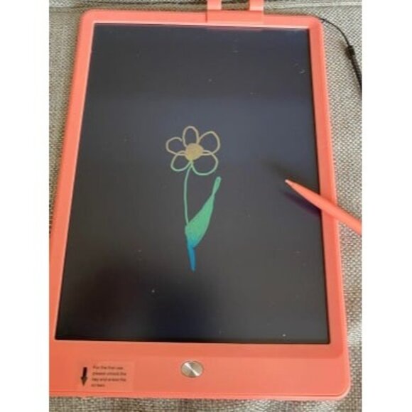 New LCD Writing Tablet Doodle Board 10 Inch - Colorful Screen Electronic Toddler - Picture 2 of 2